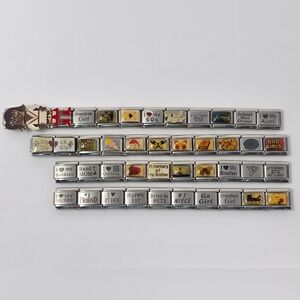 40 Italian Charms Vintage Early 2000’s